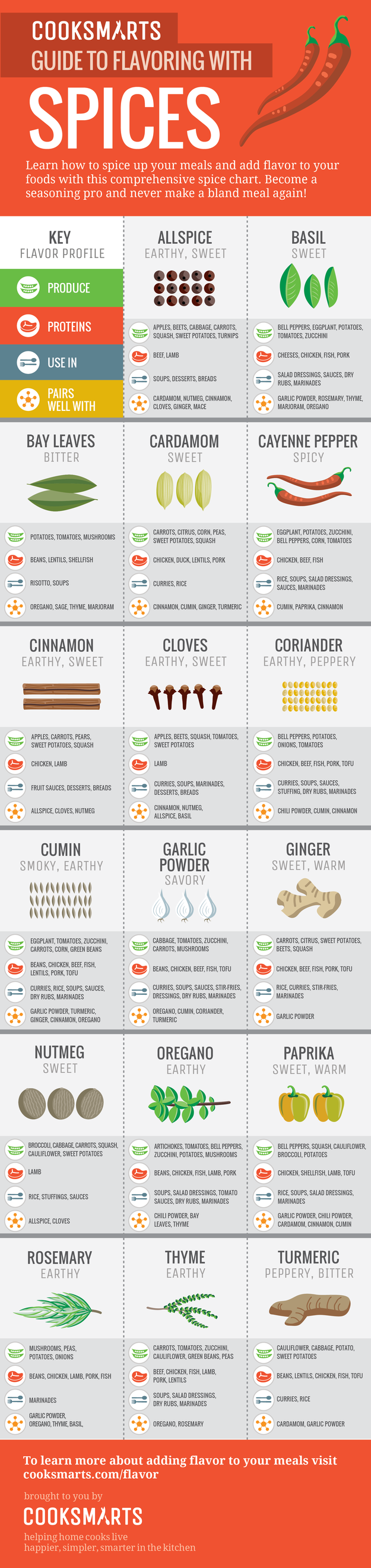 guide to flavoring with spices